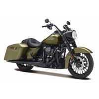 MAISTO 31360 HARLEY DAVIDSON 2022 ROAD KING 36 SERIES 1/18 SCALE DIECAST MODEL GOLDEN MOTOR BIKE