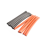 TORNADO RC TRC-1502-5 5MM PE HEAT SHRINK RED AND BLACK 10CM 5 PAIRS