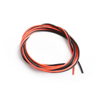 TORNADO RC TRC-1307-22 SILICONE WIRE 22AWG 0.06 WITH 1M RED AND 1M BLACK