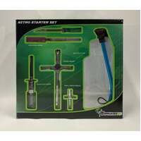 TORNADO RC NITRO STARTER SET WITH TOOLS FUEL BOTTLE GLOW STICK AND CHARGER