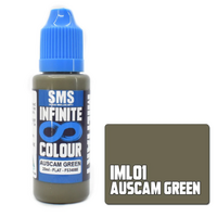 SMS PAINTS IML01 INFINITE MILITARY COLOUR AUSCAM GREEN 20ML