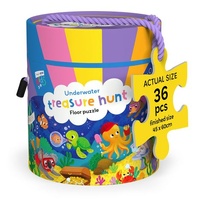 DIESEL AND DUTCH KIDS - UNDERWATER TREASURE HUNT 45 x 60cm FLOOR JIGSAW PUZZLE 36PC