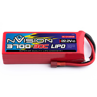 NVISION NVO1817 LIPO BATTERY 6S 22.2v 3700mah 30c