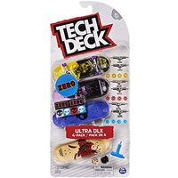 SPIN MASTER TECH DECK ULTRA DLX ZERO 4 PACK