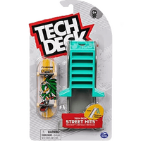 SPIN MASTER TECH DECK STREET HITS FINESSE FINGERBOARD AND SLIDE OBSTACLE