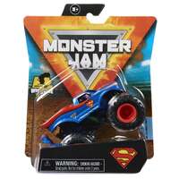 SPIN MASTER MONSTER JAM 6044941 1/64 SCALE DIECAST TRUCK WITH ACCESSORY SUPERMAN WITH WHEELIE BAR