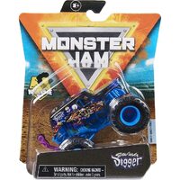 SPIN MASTER MONSTER JAM 6044941 1/64 SCALE DIECAST TRUCK WITH ACCESSORY SONUVA DIGGER WITH WHEELIE BAR