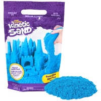 SPIN MASTER KINETIC SAND 6061464 NEON BLUE MAGICAL FLOWING SAND IN 907 GRAM RESEALABLE BAG
