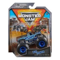 SPIN MASTER MONSTER JAM 1/64 SCALE DIECAST MONSTER TRUCK BLUE THUNDER SERIES 7