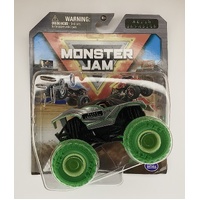 SPIN MASTER MONSTER JAM 1/64 SCALE DIECAST MONSTER TRUCK ALIEN INVASION SERIES 7