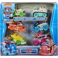 PAW PATROL TRUE METAL - NEON RESCUE VEHICLES GIFT PACK