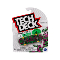 SPIN MASTERS TECH DECK 96MM FINGERBOARD DISORDER GREEN