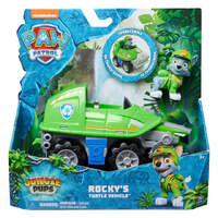 SPIN MASTER NICKELODEON PAW PATROL JUNGLE PUPS ROCKY'S TURTLE VEHICLE