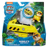 SPIN MASTER NICKELODEON PAW PATROL JUNGLE PUPS RUBBLE'S RHINO VEHICLE