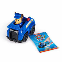 SPIN MASTER NICKELODEON PAW PATROL DELUXE RESCUE RACER PULL BACK VEHICLE CHASE