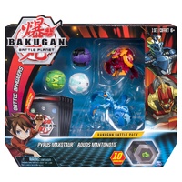 BAKUGAN SM6045132 BATTLE BRAWLERS PACK - PYRUS / MAXOTAUR / AQUOS / MANTONOID