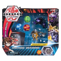 BAKUGAN SM6045132 BATTLE BRAWLERS PACK - DARKUS / HYDOROUS / AURELUS / GARGANOID