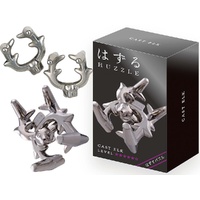 HANAYAMA HUZZLE CAST ELK DISASSEMBLE AND ASSEMBLE TYPE METAL PUZZLE DIFFICULTY LEVEL 5