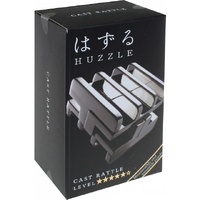 HANAYAMA HUZZLE CAST RATTLE DISASSEMBLE AND ASSEMBLE TYPE METAL PUZZLE DIFFICULTY LEVEL 6