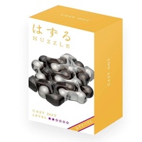 HANAYAMA HUZZLE CAST DOT DISASSEMBLE AND ASSEMBLE TYPE METAL PUZZLE DIFFICULTY  LEVEL 2
