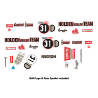 DDA DDAAC011 1972 31D LC TORANA BATHURST DECAL KIT 1/24 SCALE MODEL ACCESSORIES