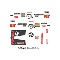 DDA DDAAC012 28C LJ BATHURST WINNER DECAL KIT 1/24 SCALE MODEL ACCESSORIES