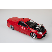 DDA DDA031 HOLDEN VF MALOO GTSR CUSTOM BLOWN LS6 UTE RED 1/24 SCALE METAL DIECAST