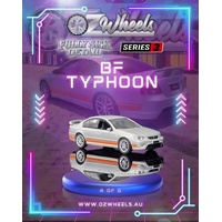 OZ WHEELS FULLY SICK DETAIL SERIES 3 4/6 BF TYPHOON 1/64 SCALE DIECAST VEHICLE