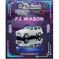 OZ WHEELS FULLY SICK DETAIL SERIES 3 2/6 FJ WAGON 1/64 SCALE DIECAST VEHICLE