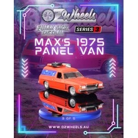 OZ WHEELS FULLY SICK DETAIL SERIES 3 3/6 MAD MAX'S PANEL VAN 1/64 SCALE DIECAST VEHICLE