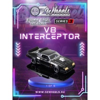 OZ WHEELS FULLY SICK DETAIL SERIES 3 1/6 MAD MAX V8 INTERCEPTOR 1/64 SCALE DIECAST VEHICLE