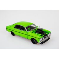 DDA DDA2499 FORD XY CUSTOM BLOWN COYOTE GREEN 1/24 SCALE METAL DIECAST