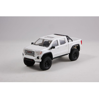 FMS FCX18 GMC SIERRA 2019 BRUSHLESS RTR WHITE 1/18 SCALE RC ROCK CRAWLER - FMS11853RTRWH-BL