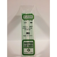 EVERGREEN 103 STRIPSx10 .010x.060INCH