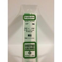 EVERGREEN 107 STRIPSx10 .010x.156INCH