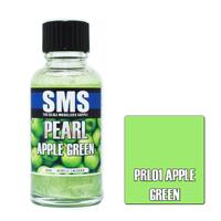 SMS PRL01 PEARL APPLE GREEN ACRYLIC LACQUER PAINT 30ML