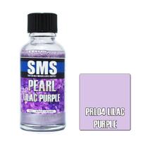 SMS PAINTS PRL04 PEARL LILAC PURPLE ACRYLIC LACQUER PAINT 30ML