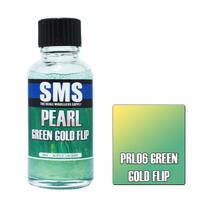 SMS PAINTS PRL06 PEARL GREEN GOLD FLIP - ACRYLIC LACQUER PAINT 30ML