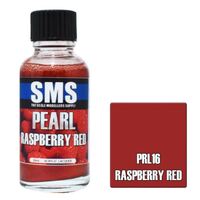 SMS PRL16 PEARL RASPBERRY RED ACRYLIC LACQUER PAINT 30ML