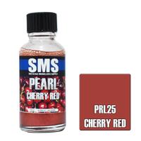SMS PRL25 PEARL CHERRY RED ACRYLIC LACQUER PAINT 30ML