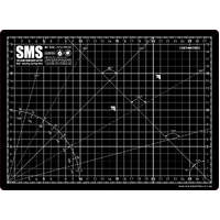 SMS PAINTS CMAT01 PREMIUM CUTTING MAT A4 BLACK