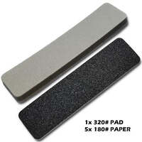 SMS SND02 SANDING PLATE REFILLS (5x180) COARSE AND 320 PAD
