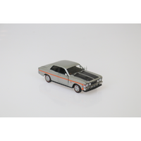 DDA DDA32377-2 FORD XW GTHO PHASE II SILVER FOX WITH ORANGE STRIPE 1/323 SCALE DIECAST