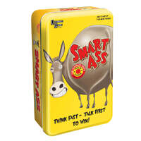UNIVERSITY GAMES 01361 SMART ASS CARD GAME TIN