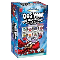 UNIVERSITY GAMES 07019 DOG MAN BIG JIM BEGINS ROLL O RAMA DICE GAME