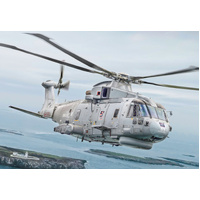 ITALERI 1486 AW101 MERLIN HM.1 1/72 SCALE PLASTIC MODEL KIT HELICOPTER