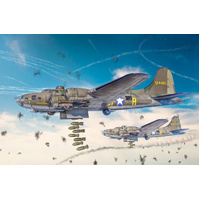 ITALERI 1487 B-17F FLYING FORTRESS BOMBER 1/72 SCALE PLASTIC MODEL KIT