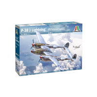 ITALERI 2834 LOCKHEED MARTIN P-38 J LIGHTNING 1/48 SCALE PLASTIC MODEL KIT AIRCRAFT