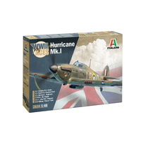 ITALERI 2838 WWII ACES HURRICANE MK.1 1/48 SCALE PLASTIC MODEL KIT