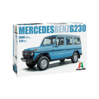 ITALERI 3640 MERCEDES BENZ G230 MODEL CAR 1/24 SCALE PLASTIC MODEL KIT
